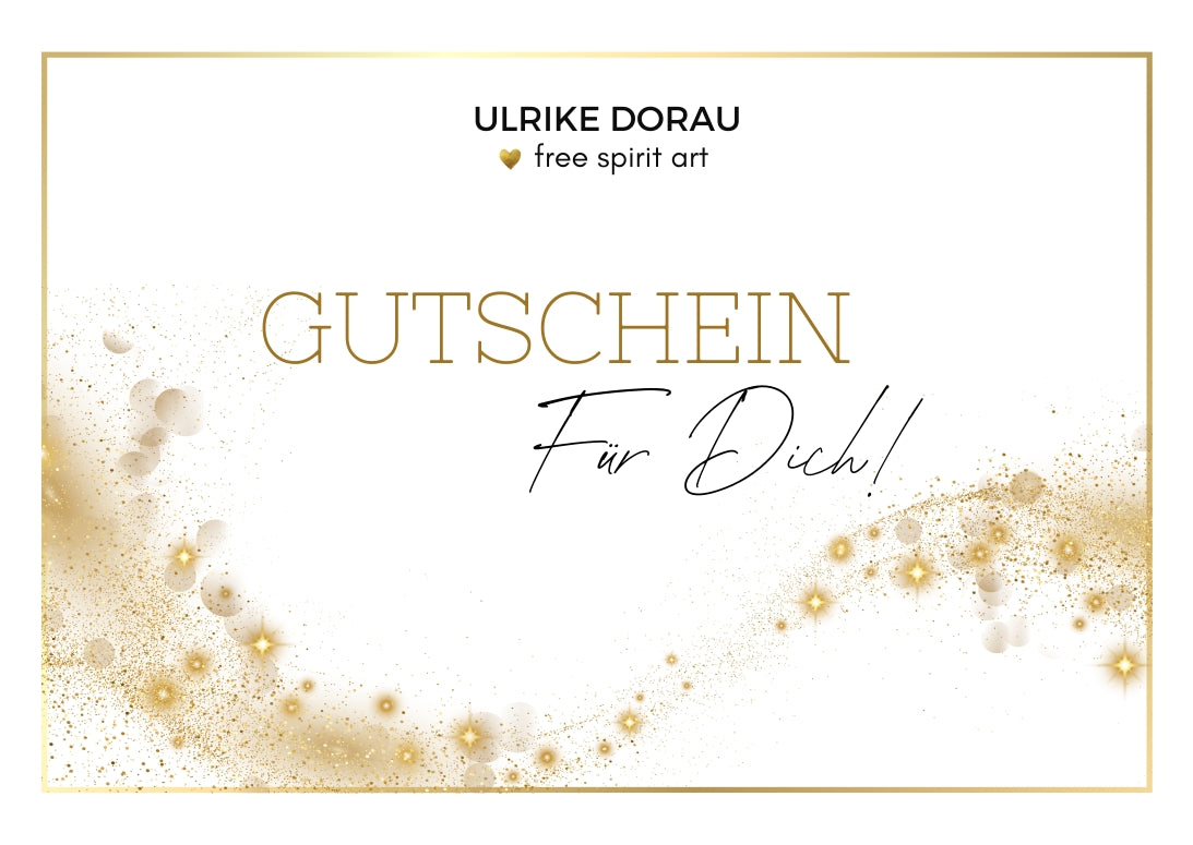 Free Spirit Art Geschenk Gutschein ab 50 € per Email