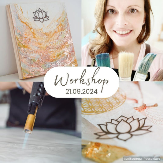 Malen mit Wachs & Feuer Workshop "Kraftvolle Symbole" 21.09.2024